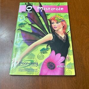 Boomerang Maskarade Kids Book - Green and Black